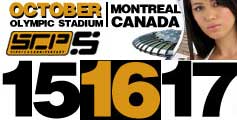 2004-10-15,16,17 SCP Montreal Car Show Olympic Stadium Stade Olympique Tuning Video